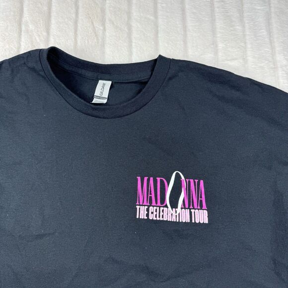 MADONNA The Celebration Tour T-Shirt Party Crasher Black - Adult Unisex Size XL - Picture 7 of 10